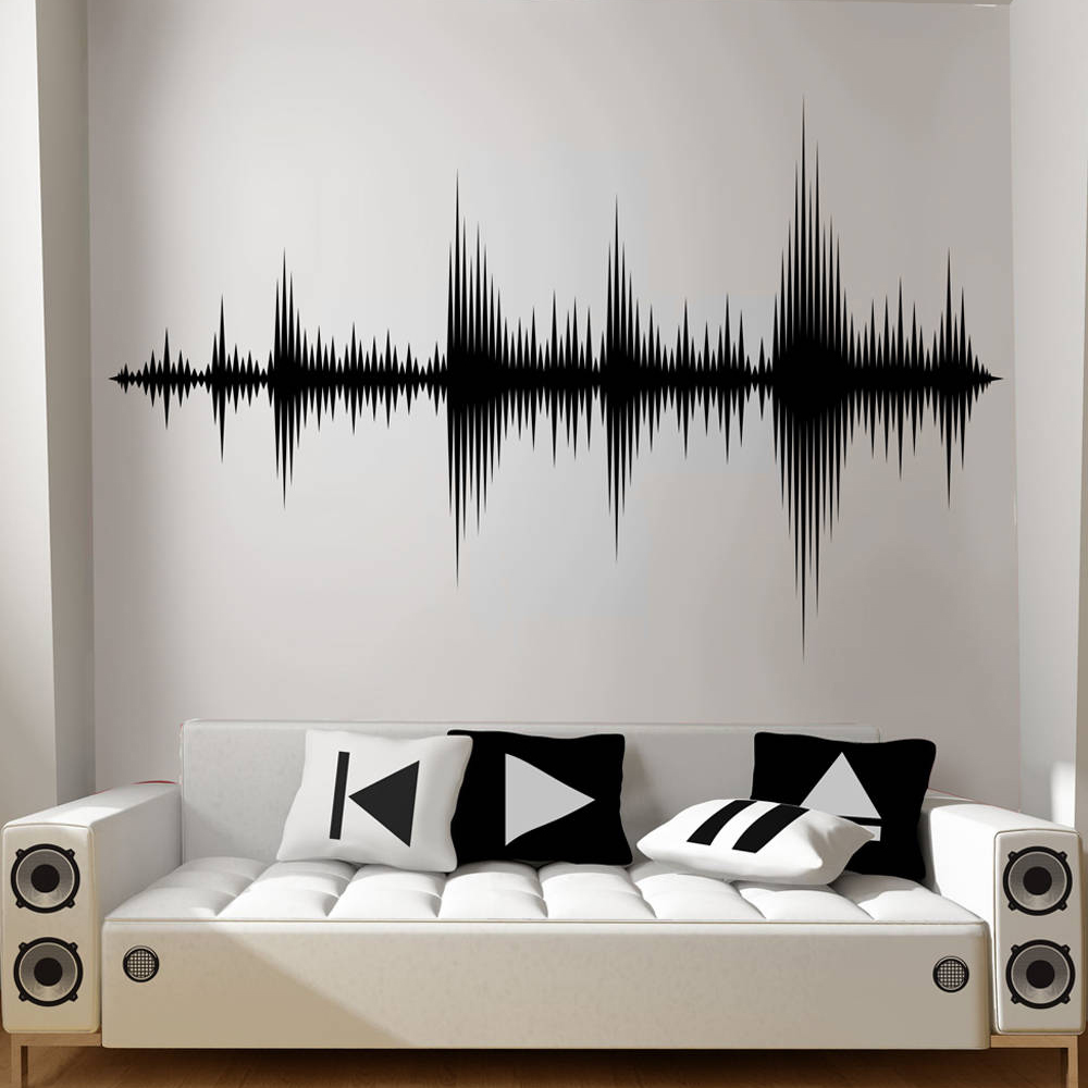 Audio Music Remover Free - Audio Welle Wand Aufkleber Sound Welle