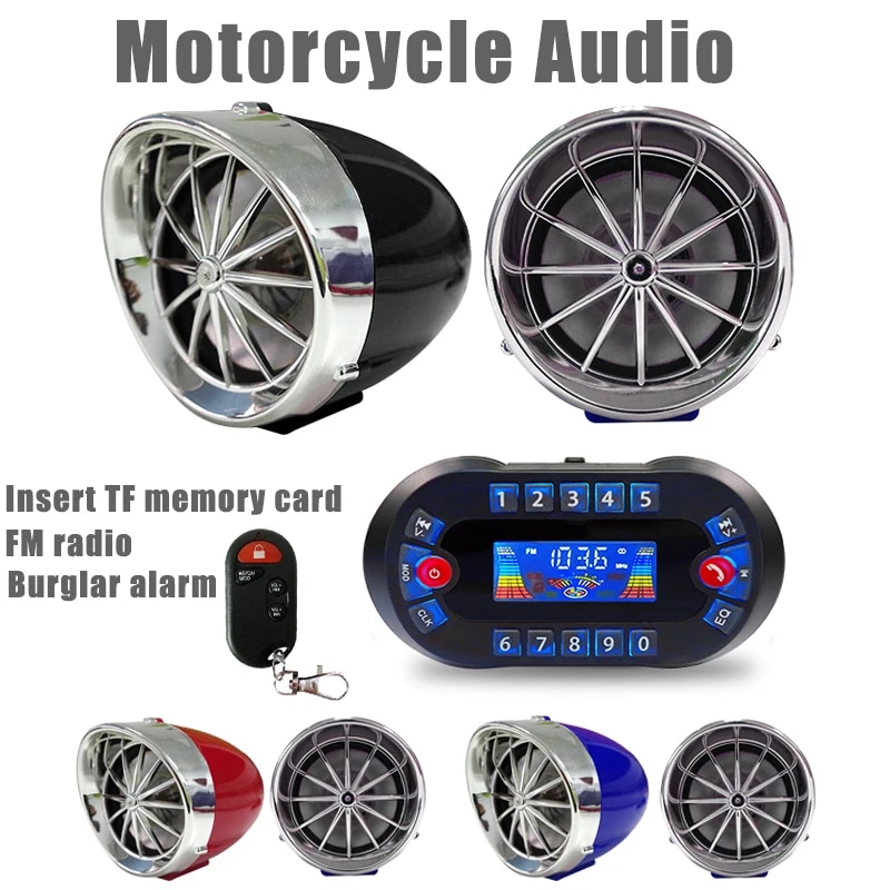 Audio Music App - MT730 Motorrad Bluetooth Lautsprecher Verstärker Ausgang