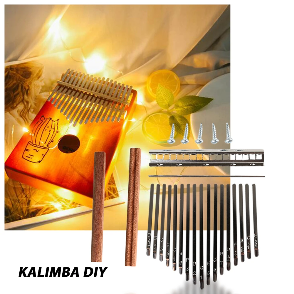 Kalimba Thumb Piano - DIY 17-Ton Kalimba Tasten Zinken Set