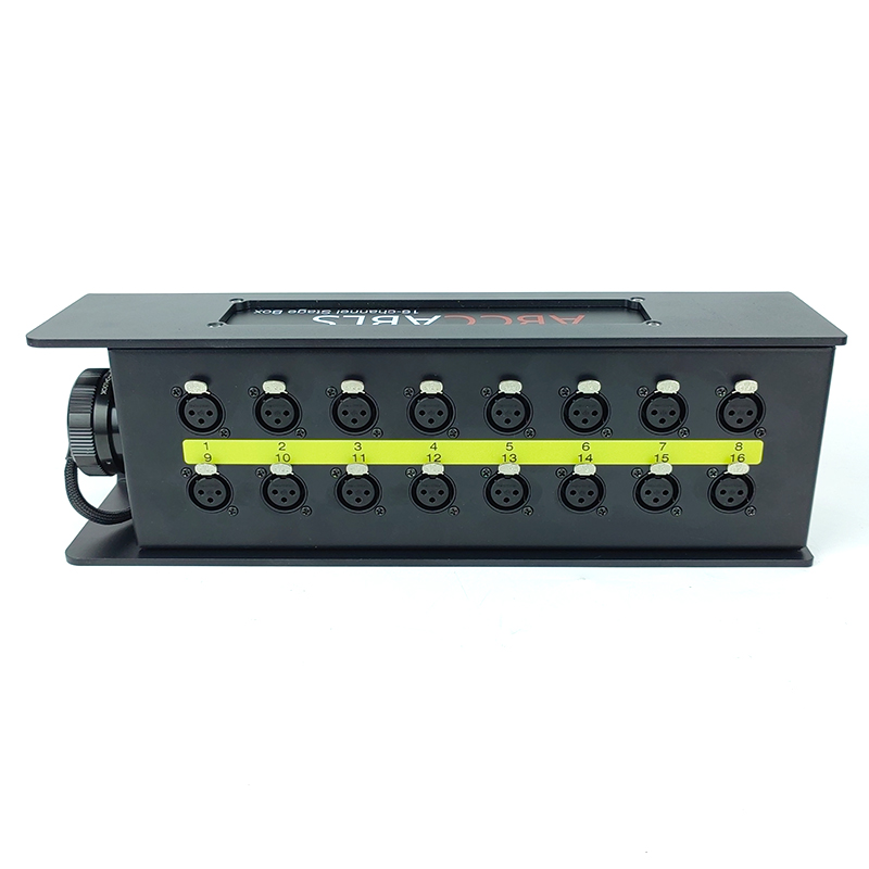 Audio Music Distribution - 16-Kanal 54-Kern Audio-Verteilerbox mit XLR-Buchse und
