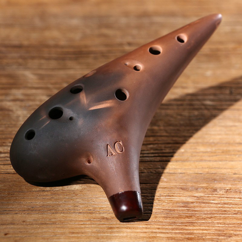 Lila Ton-Keramik-Okarina AC/SF – Ocarina Ceramic Bewertung und Preis