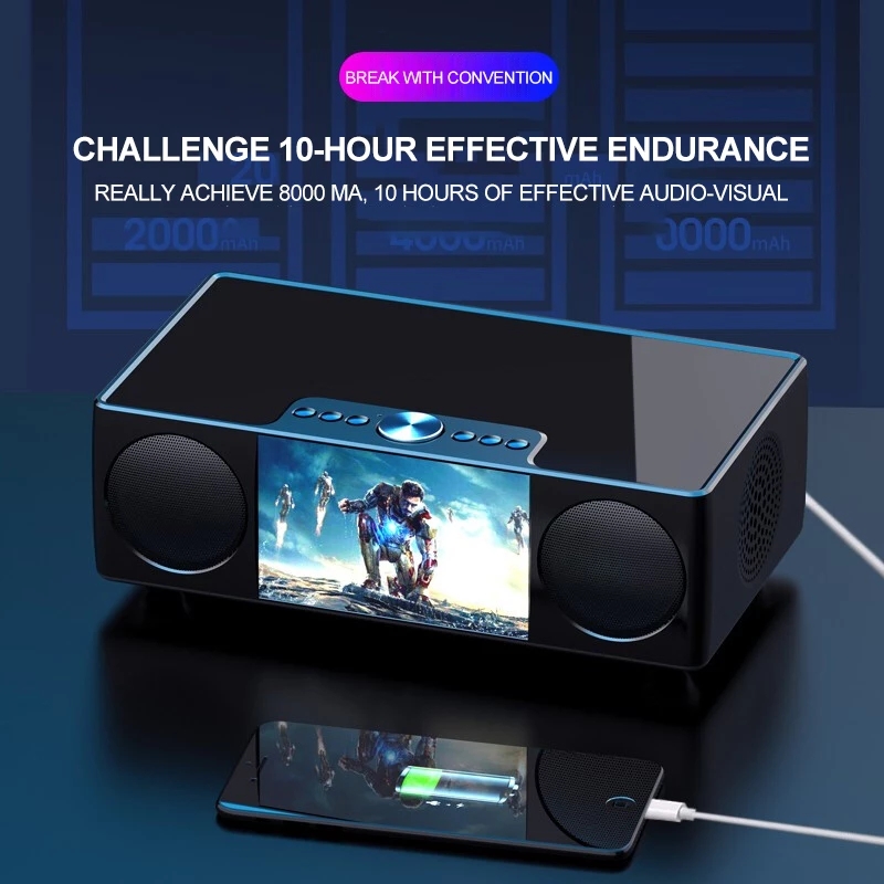 S99 tragbarer Caixa de Som Blu – Audio Visualizer Music Player Bewertung und Preis