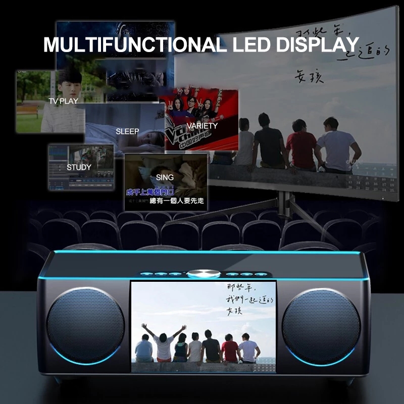 S99 tragbarer Caixa de Som Blu – Audio Visualizer Music Player Bewertung und Preis