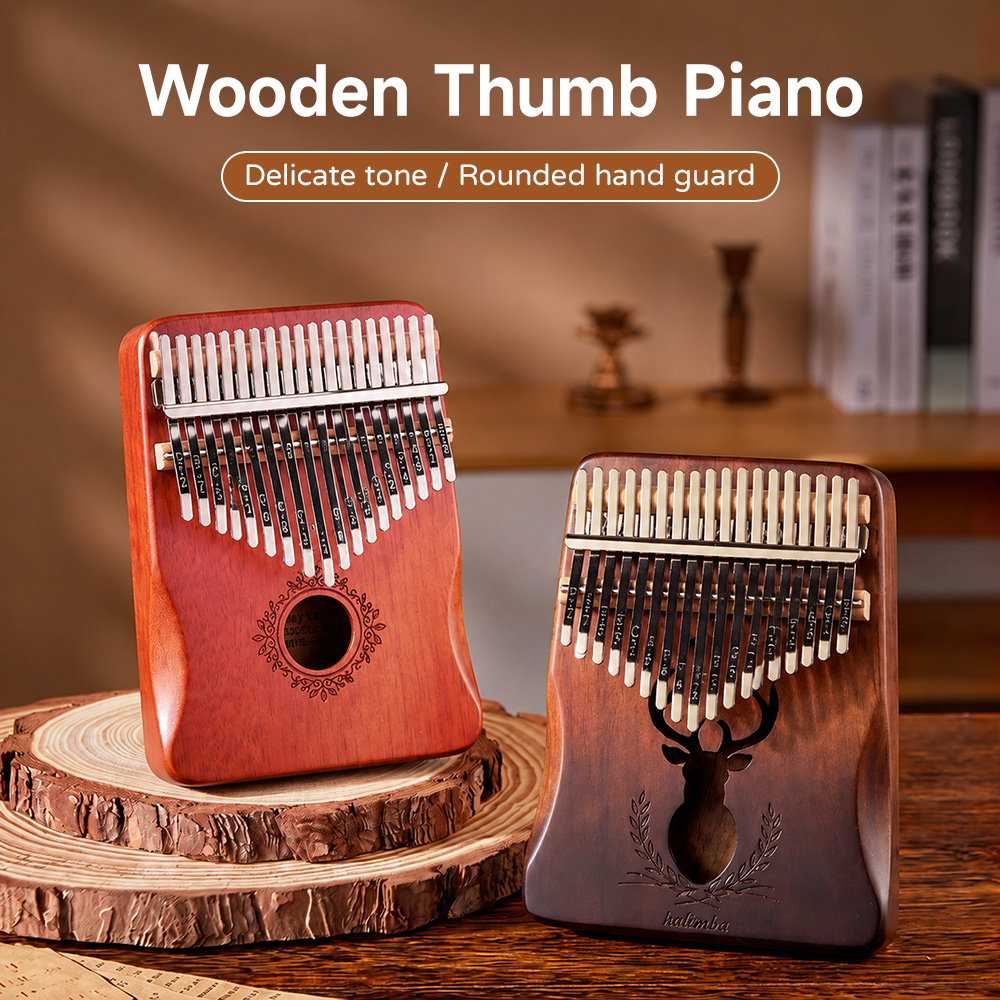 21-Tasten-Mahagoni-Kalimba-Dau – Kalimba Thumb Piano Bewertung und Preis