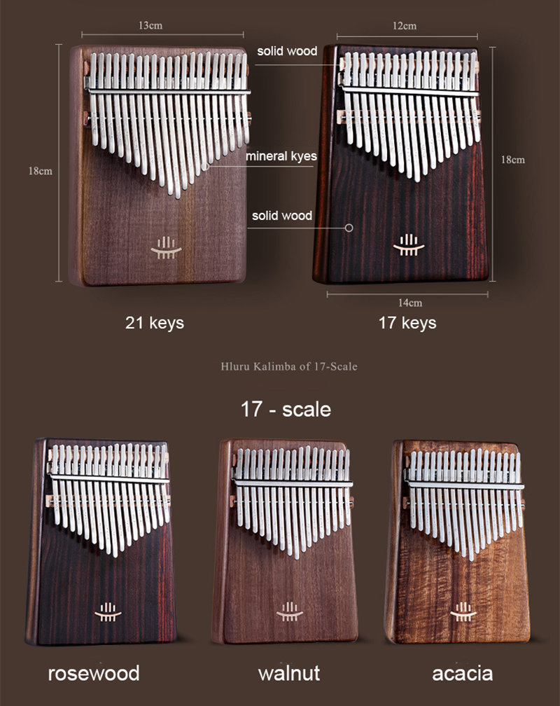 Hluru kalimba 17 tasten mit lo – Kalimba Thumb Piano Bewertung und Preis