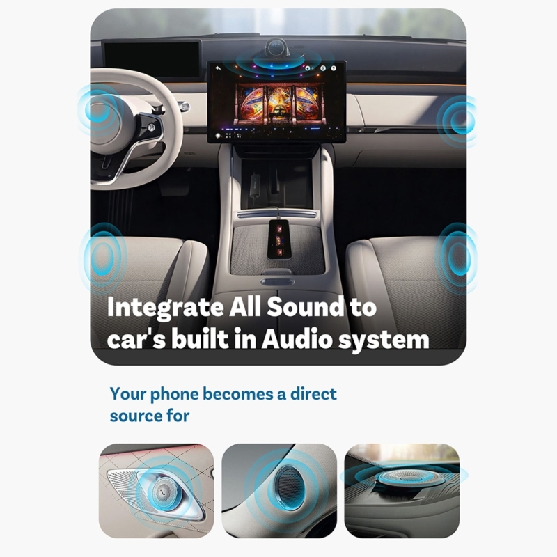 720P 1080P Vehicle Link Compon – Audio Visualizer Music Player Bewertung und Preis