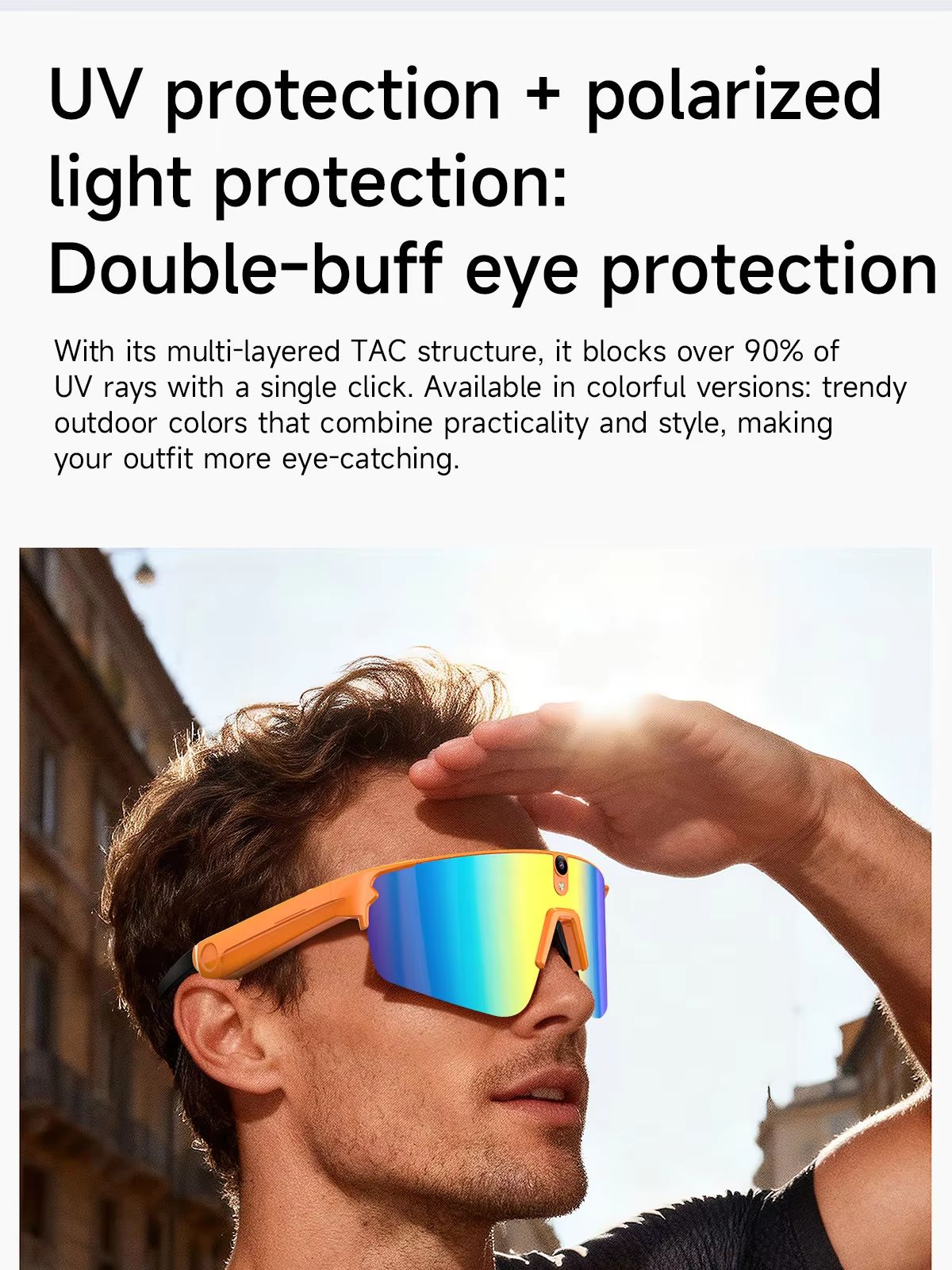 L805 KI-Smart-Brille mit 800W  – Audio With Music Ai Bewertung und Preis