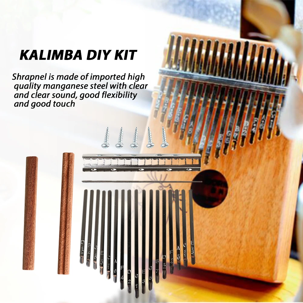 DIY 17-Ton Kalimba Tasten Zink – Kalimba Thumb Piano Bewertung und Preis