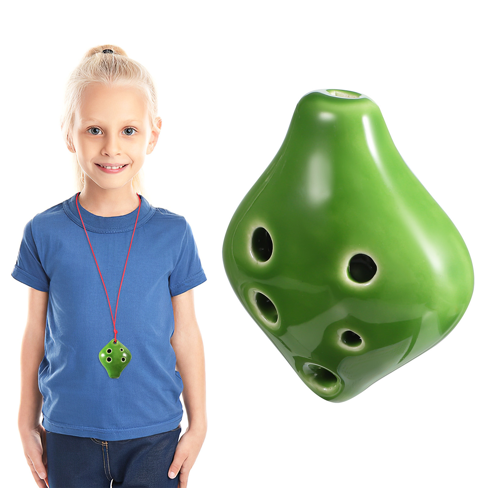6-Loch Keramik-Mini-Ocarina in – Ocarina Ceramic Bewertung und Preis