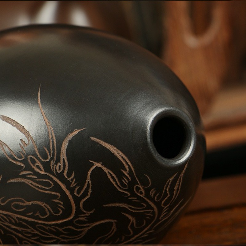 8-Loch-Okarina, schwarz, tragb – Ocarina Ceramic Bewertung und Preis