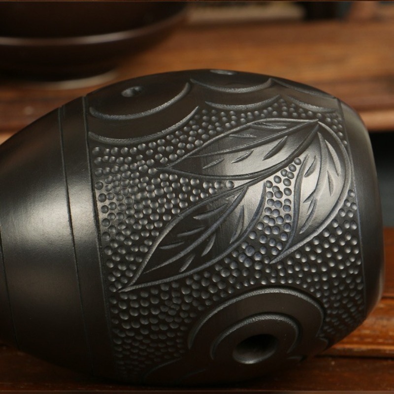 8-Loch-Okarina, schwarz, tragb – Ocarina Ceramic Bewertung und Preis