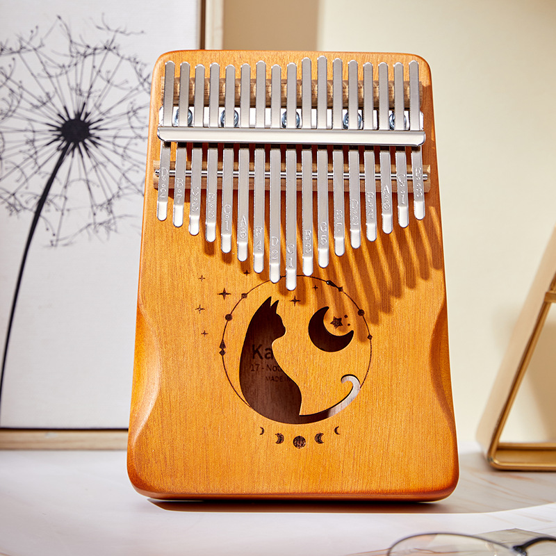 17-Tasten Kalimba Farbverlauf  – Kalimba Thumb Piano Bewertung und Preis