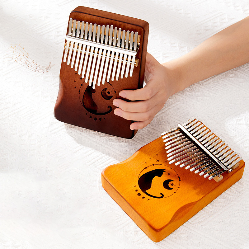 17-Tasten Kalimba Farbverlauf  – Kalimba Thumb Piano Bewertung und Preis