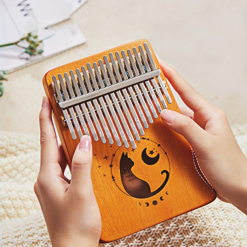 17-Tasten Kalimba Farbverlauf  – Kalimba Thumb Piano Bewertung und Preis